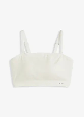 Naadloze Feel Comfort bandeau bh met gevulde cups en afneembare shouderbandjes
