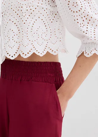 Bermude de jerse din amestec cu viscoză • ro?u-azalee • magazin bonprix