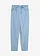 Mom jeans met high waist en stretch, Kleur: ijsblauw denim used