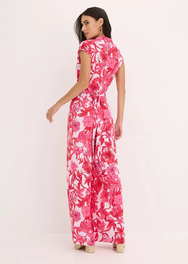 Jersey jumpsuit, Kleur: pink