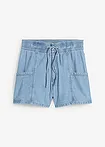 lodowy niebieski denim "used"