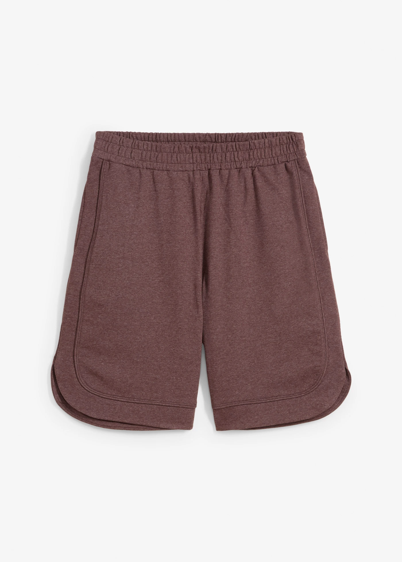 Pantaloni scurți din amestec de bumbac, model larg • maro-teracotă melanj • magazin bonprix