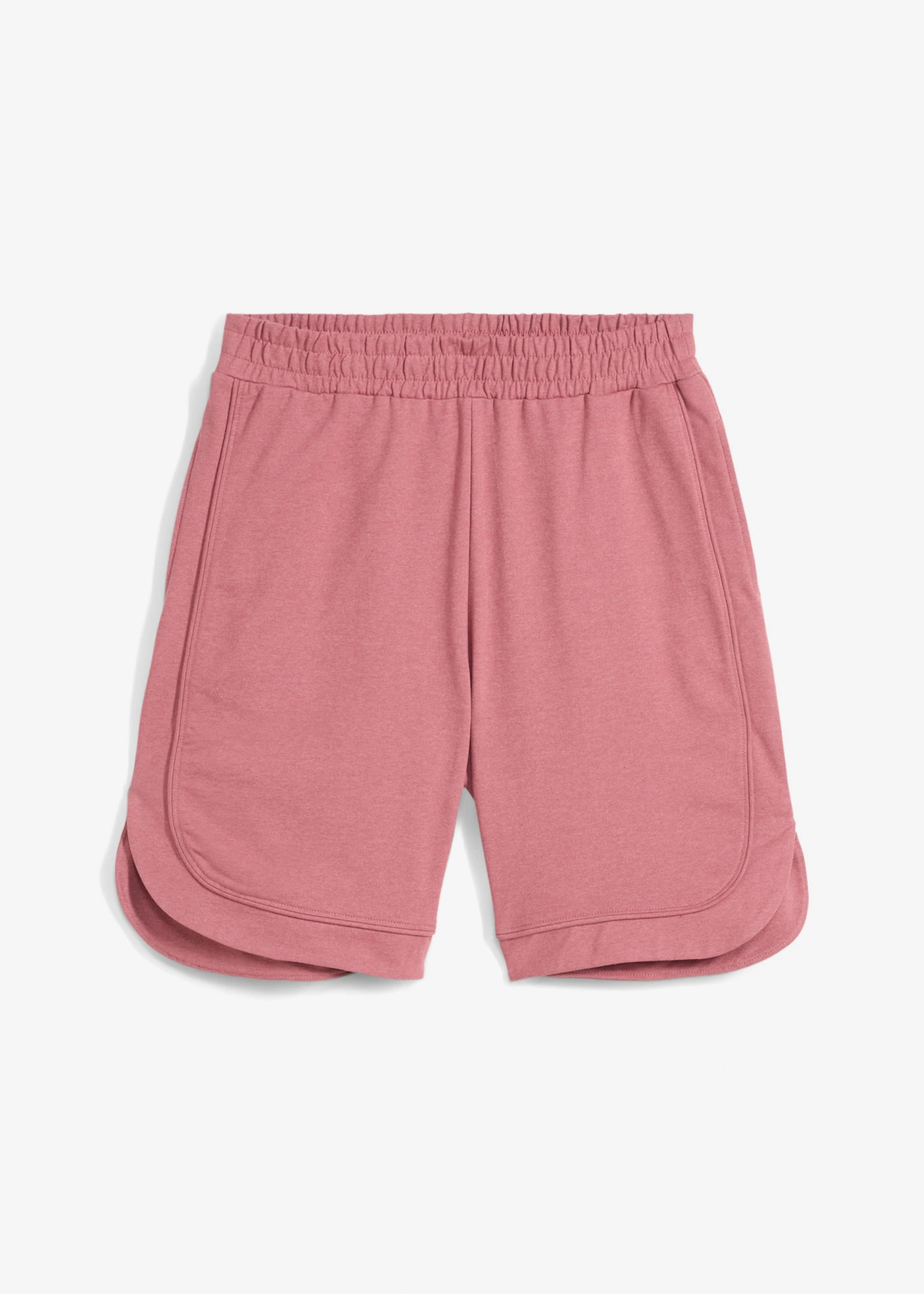 Wijde sweatshort van een katoenmix • soft bessen mêlee • bonprix online shop