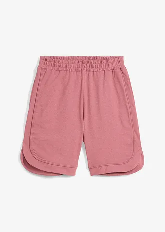 Pantaloni scurți din amestec de bumbac, model larg • mov-afină soft melanj • magazin bonprix