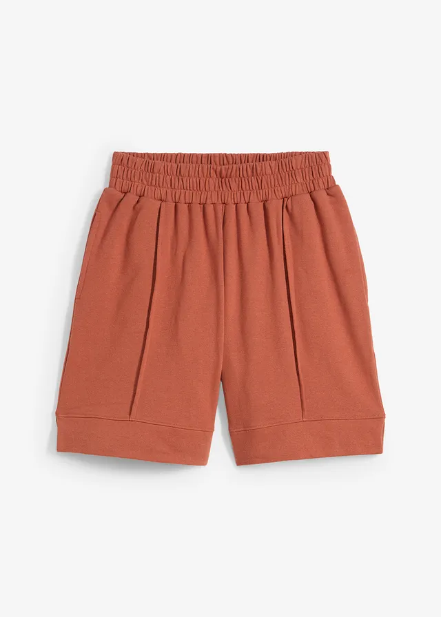 Sweatshort in een katoenmix