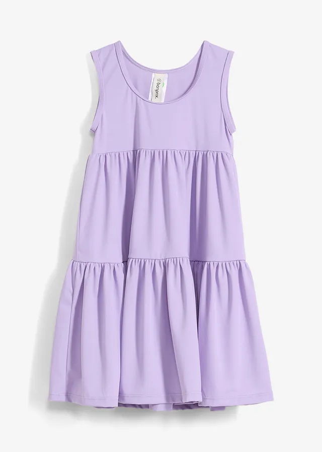 Meisjes badpakjurk, Kleur: lila