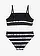 Bikini (ens. 2 pces), Couleur: noir/blanc rayé