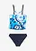 Tankini (ens. 2 pces), Couleur: bleu foncé imprimé