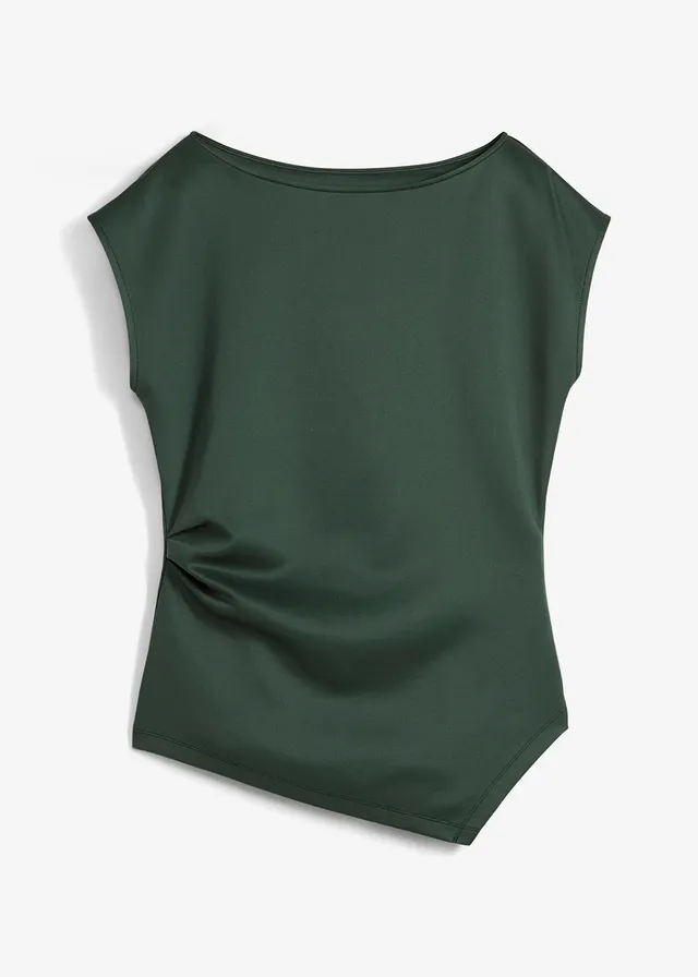 Asymetrický top z pohodlného Scuba materiálu