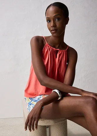 Top se špagetovými ramínky • světle lososová • bonprix obchod