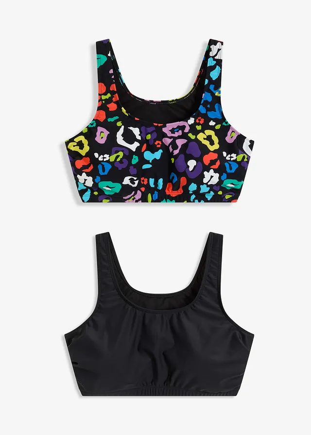 Bralette bikinitop (set van 2)