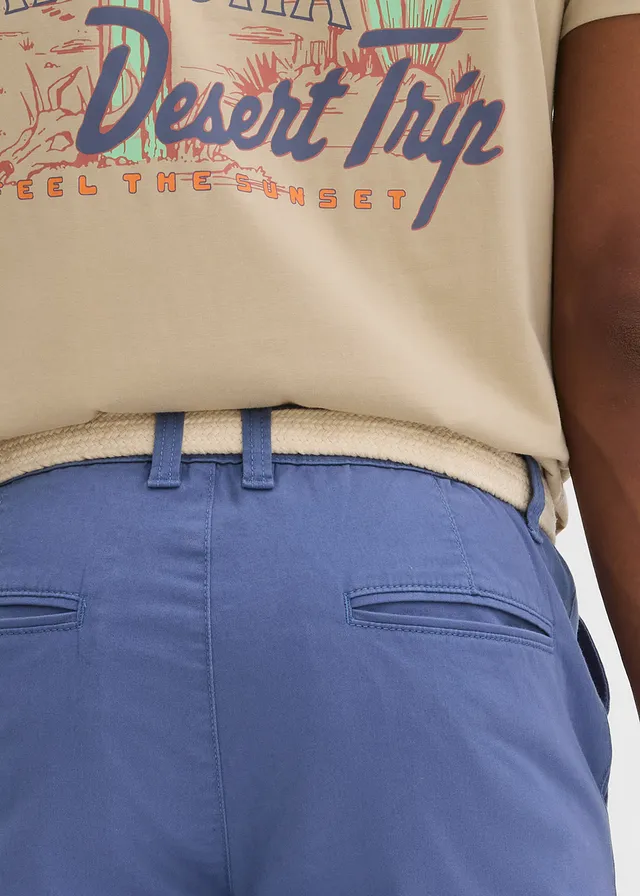 Bermuda extensible avec ceinture, regular • bleu jean • product-page.page-title-suffix