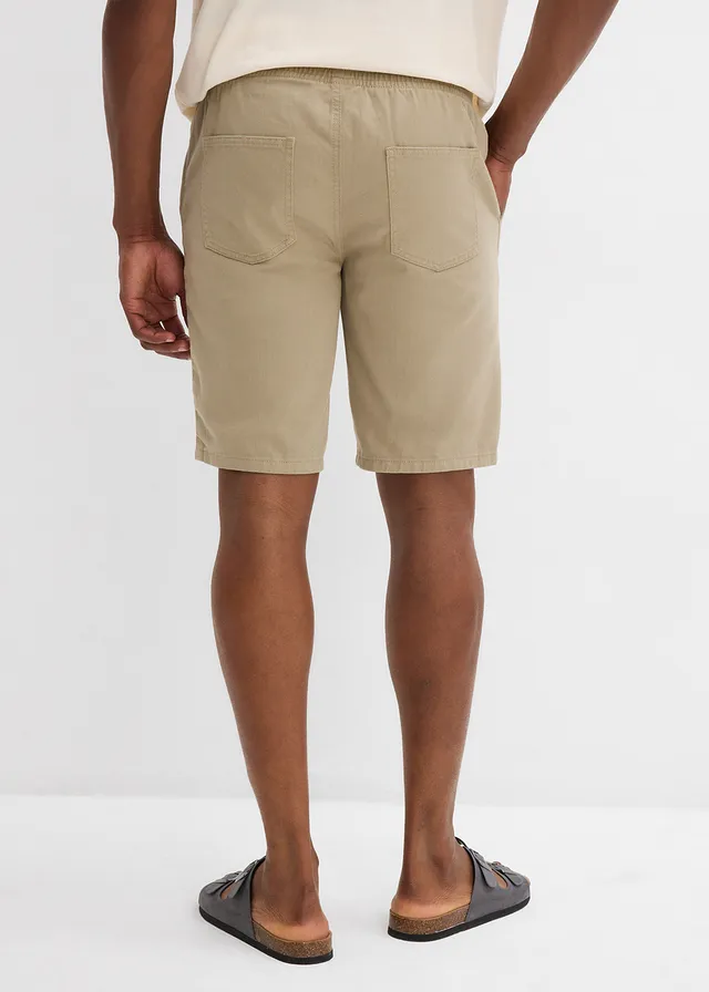 Instap bermuda van puur katoen, regular fit • new kaki • product-page.page-title-suffix