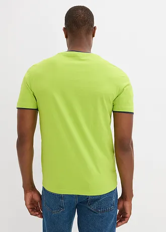 T-shirt 100% coton, Couleur: vert feuille