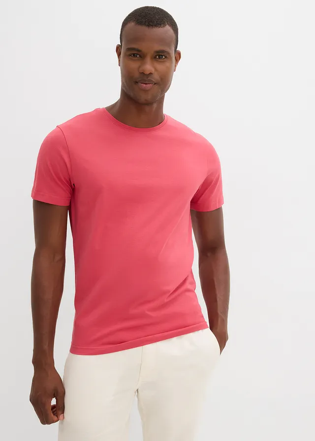 T-shirt (set van 5) • lichtrood+lichtblauw+lichtsand+pepergroen+donkerblauw • product-page.page-title-suffix