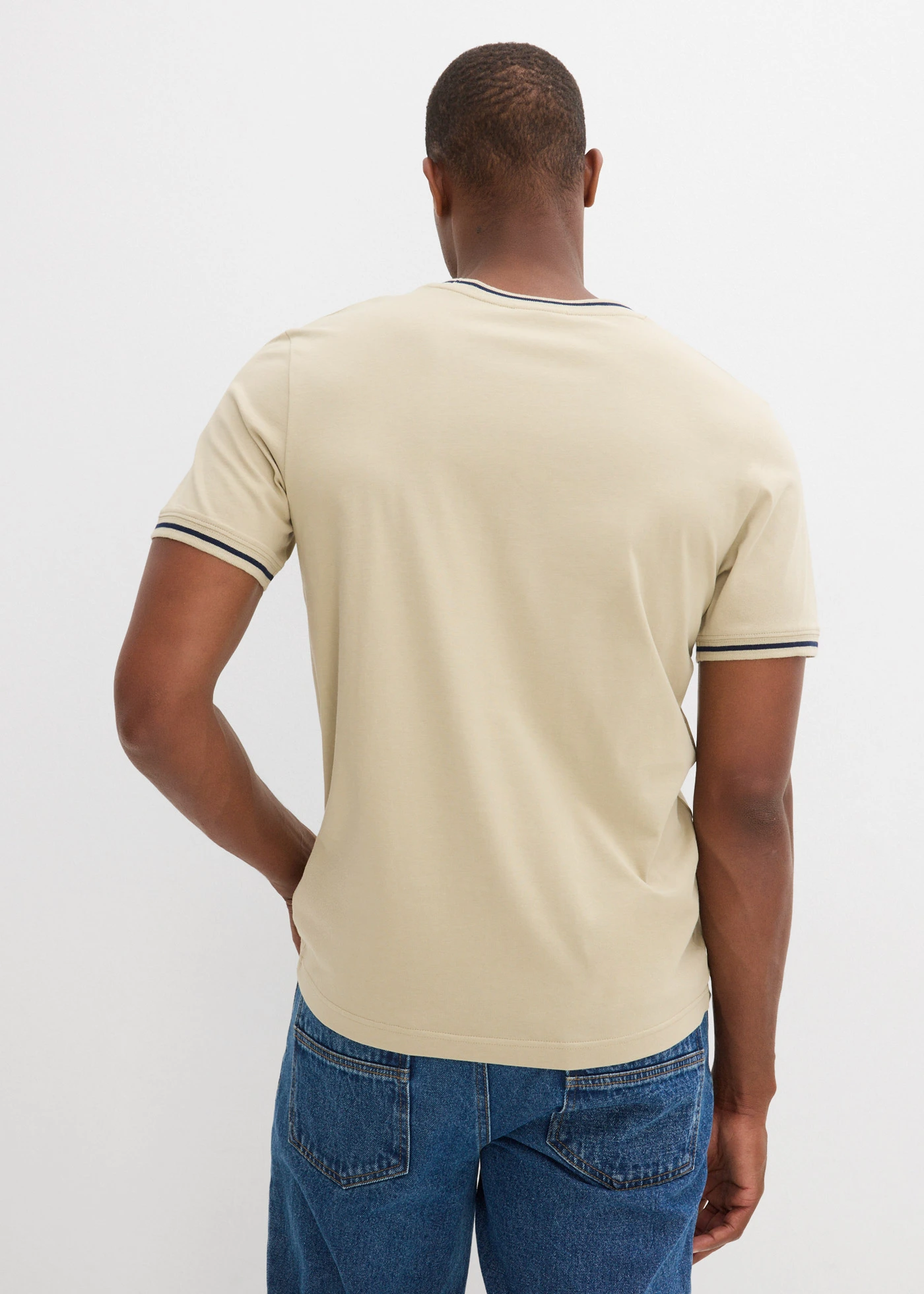 T-shirt van biologisch katoen • rookkaki • bonprix online shop