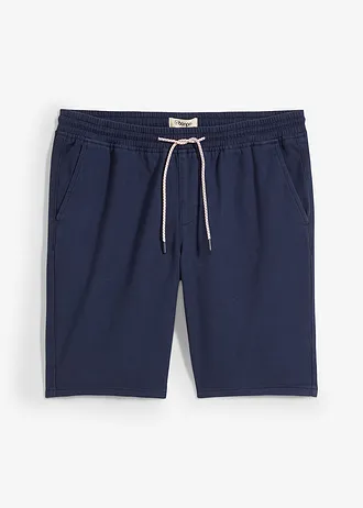 Bermudy bez zapínání, z čisté bavlny, Regular Fit • tmavě modrá • bonprix obchod