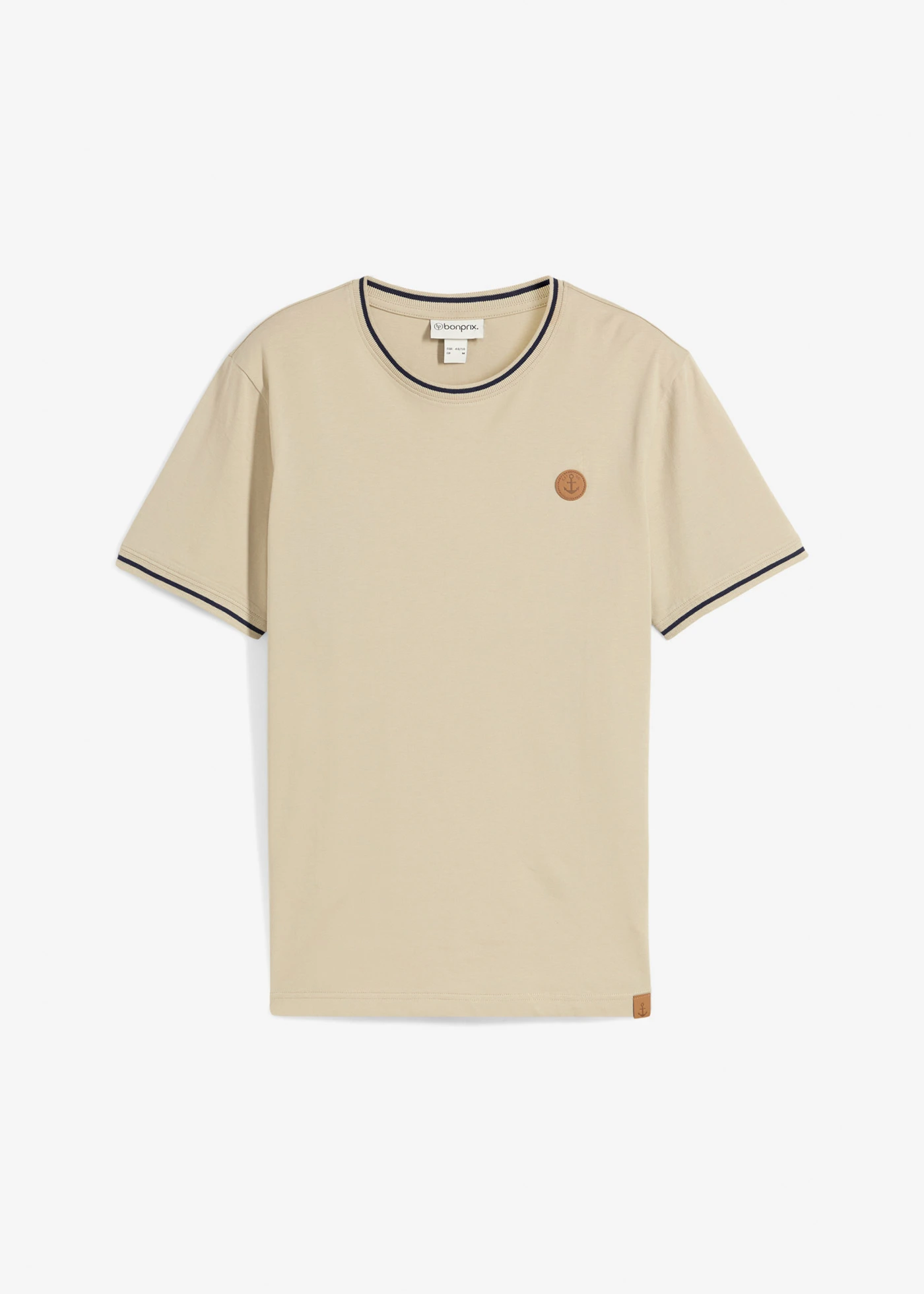 Tričko z čisté organické bavlny • kouřová khaki • bonprix obchod