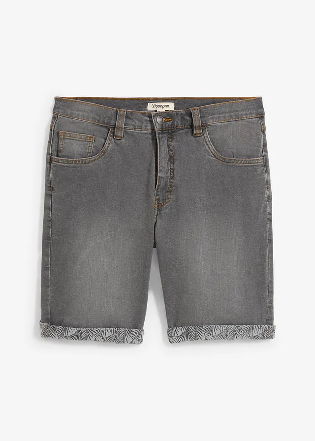 Bermude de blugi stretch, Regular Fit