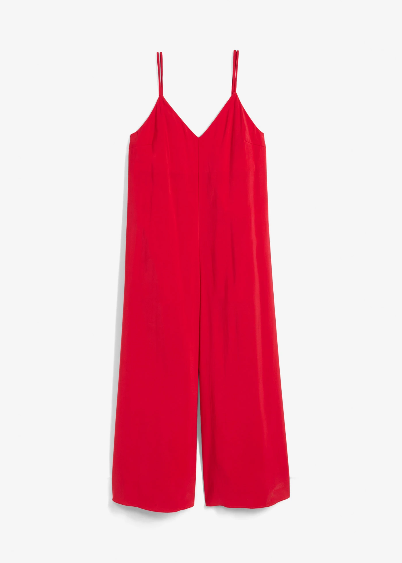 Jumpsuit in een viscosemix met verstelbare bandjes • salsarood • product-page.page-title-suffix