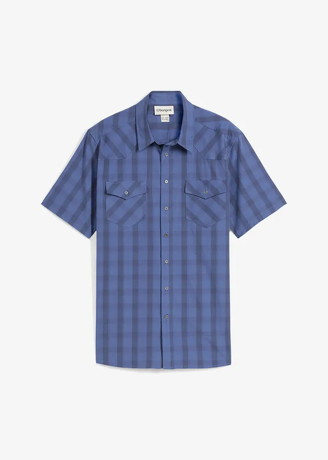 Košeľa s krátkym rukávom z bavlny