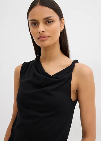 Top z lehké pleteniny • černá • bonprix obchod