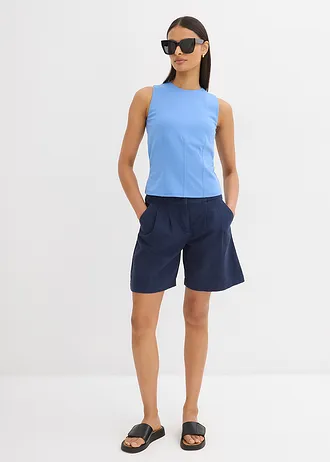 Bermudy z čisté bavlny • tmavě modrá • bonprix obchod