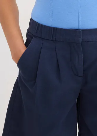 Bermudy z čisté bavlny • tmavě modrá • bonprix obchod