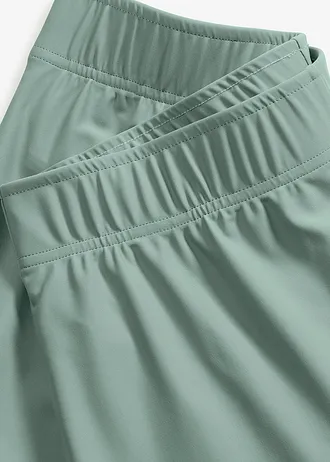 Koupací šortky se všitými kalhotkami • šedozelená • bonprix obchod