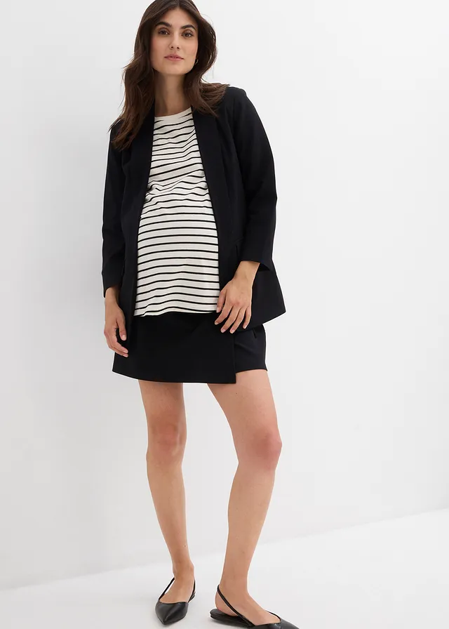 Jupe-short de grossesse en coton • noir • product-page.page-title-suffix