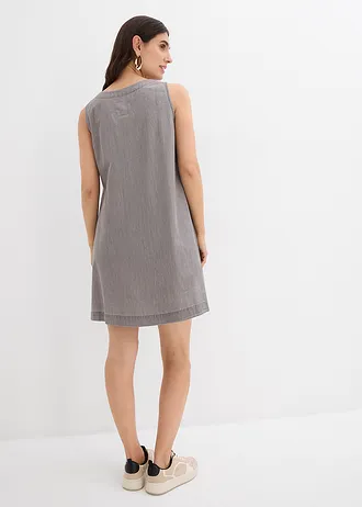 Robe en jean 100% coton • gris clair denim • Boutique bonprix