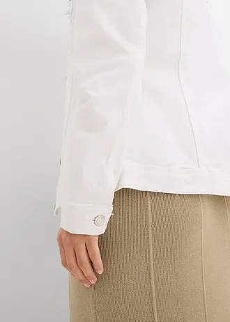 Kurtka jeansowa • biały • sklep bonprix