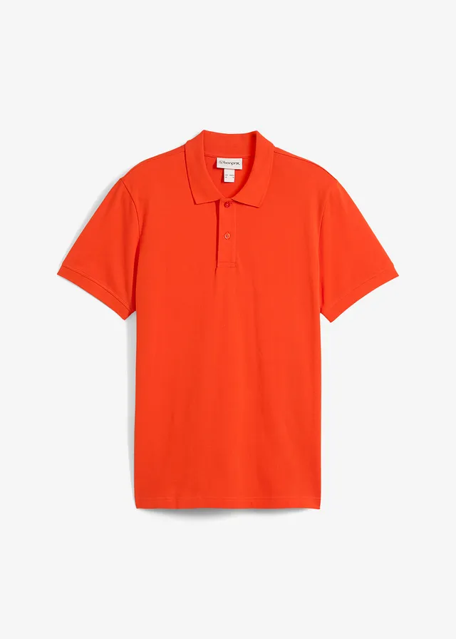 Tricou polo-pique, din bumbac organic 100%