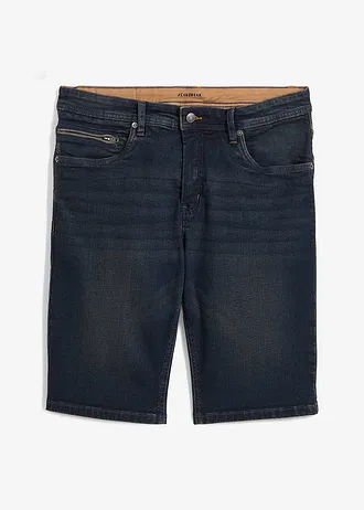 Strečové džínové bermudy, Slim Fit