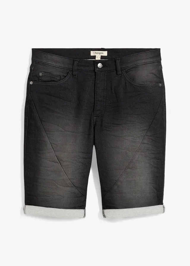 Sweat jeans bermuda, relaxed fit