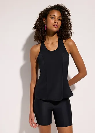 Haut de tankini à séchage rapide • noir • Boutique bonprix