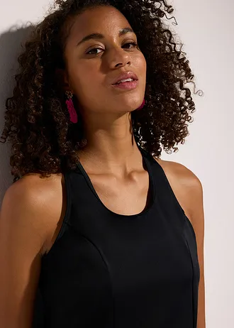 Haut de tankini à séchage rapide • noir • Boutique bonprix