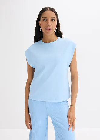 Shirt van puur biologisch katoen, Kleur: lichtblauw