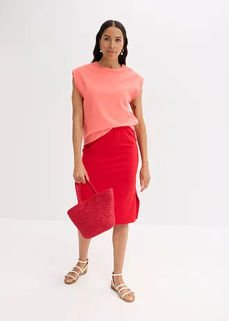 Tričko z čisté organické bavlny • světle lososová • bonprix obchod