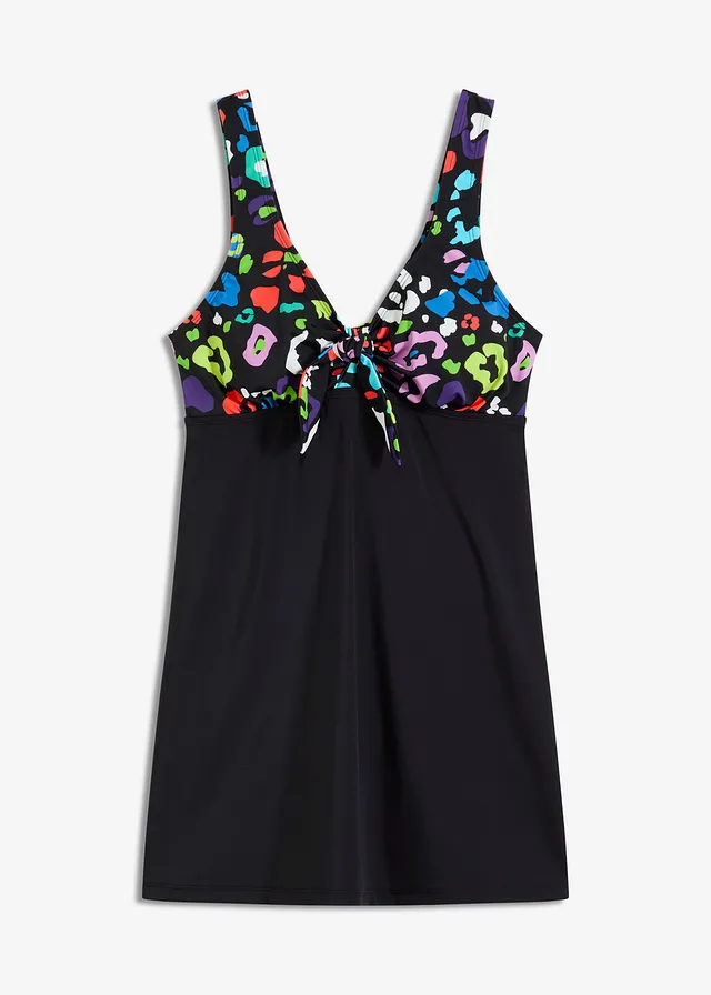 Robe de bain, Couleur: noir