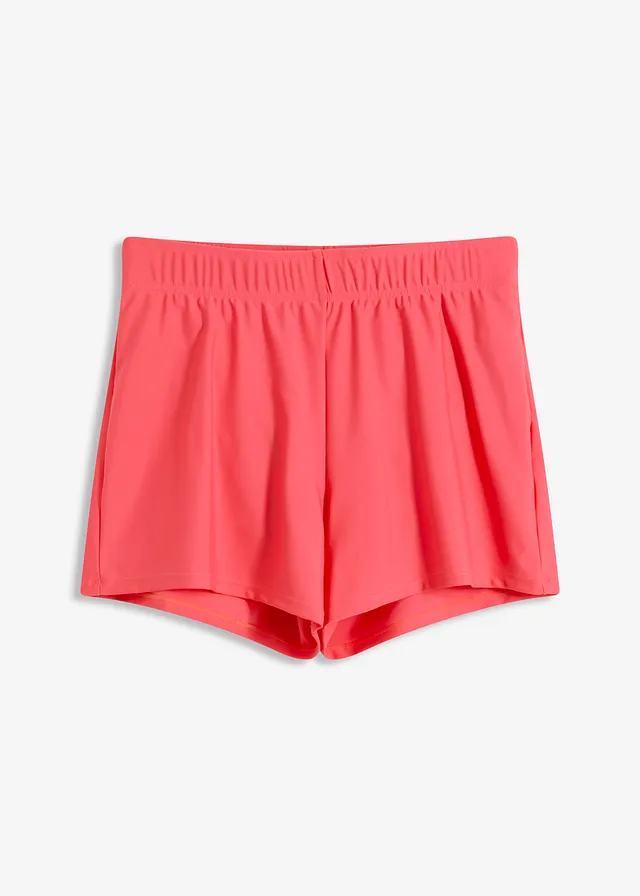 Short de bain avec slip intégré, Couleur: rose vif