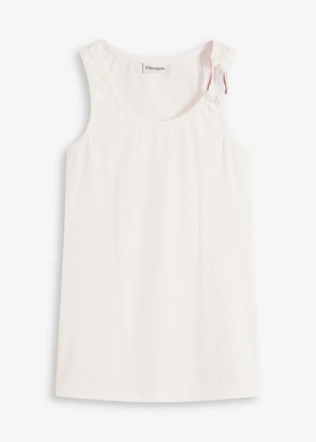 Vrúbkovaný top s dekoratívnou sponou