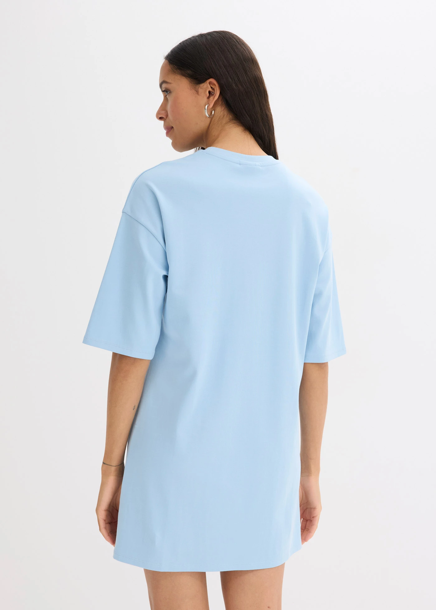 Oversized shirtjurk van zwaar katoen • lichtblauw • bonprix online shop