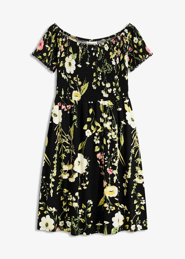 Rochie carmen din material moale cu viscoză