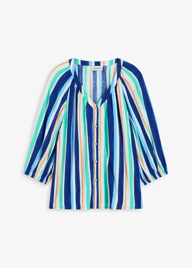 Chemisier en viscose texturée