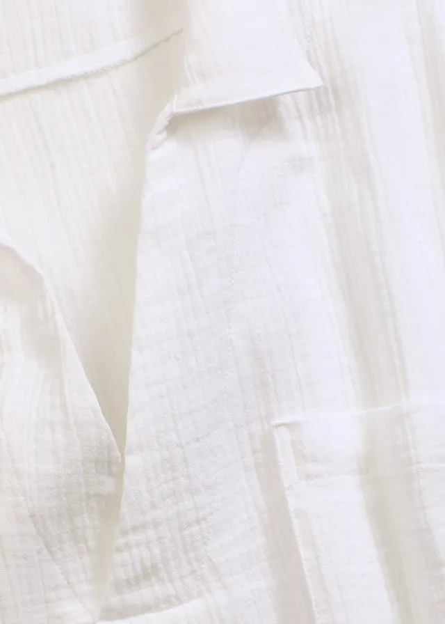 Robe caftan en gaze de coton douce • blanc • product-page.page-title-suffix