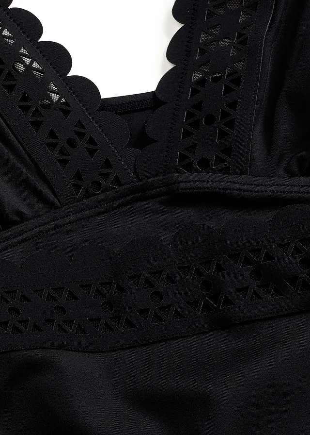Maillot 1 pièce à empiècements découpés au laser • noir • product-page.page-title-suffix