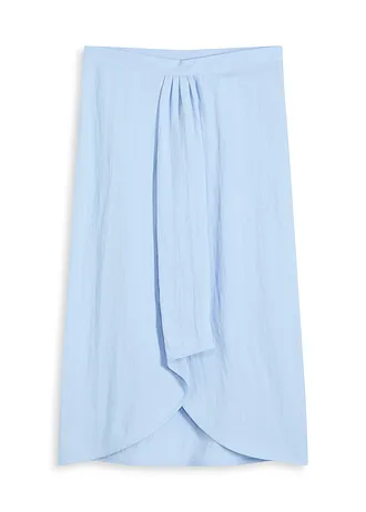 Midirok van lichte crèpe