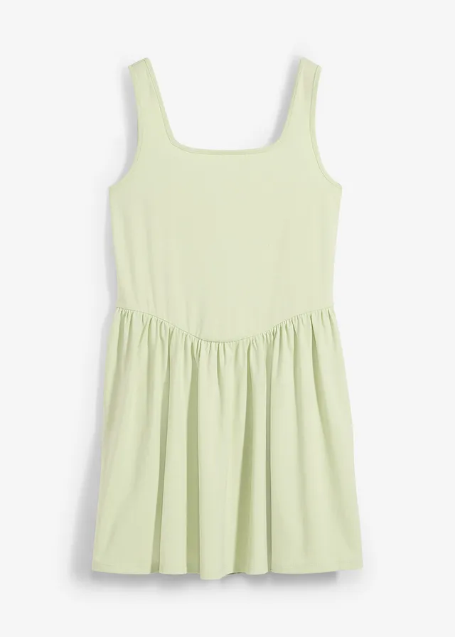 Top long en coton extensible