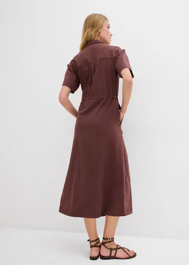 Robe en jersey coton • acajou foncé • product-page.page-title-suffix
